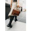 kabelka LINN dark brown